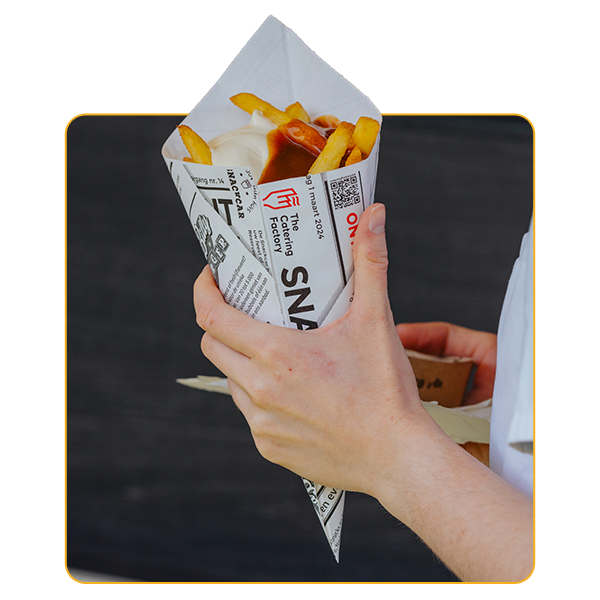 Verse Frietjes In Frietzak