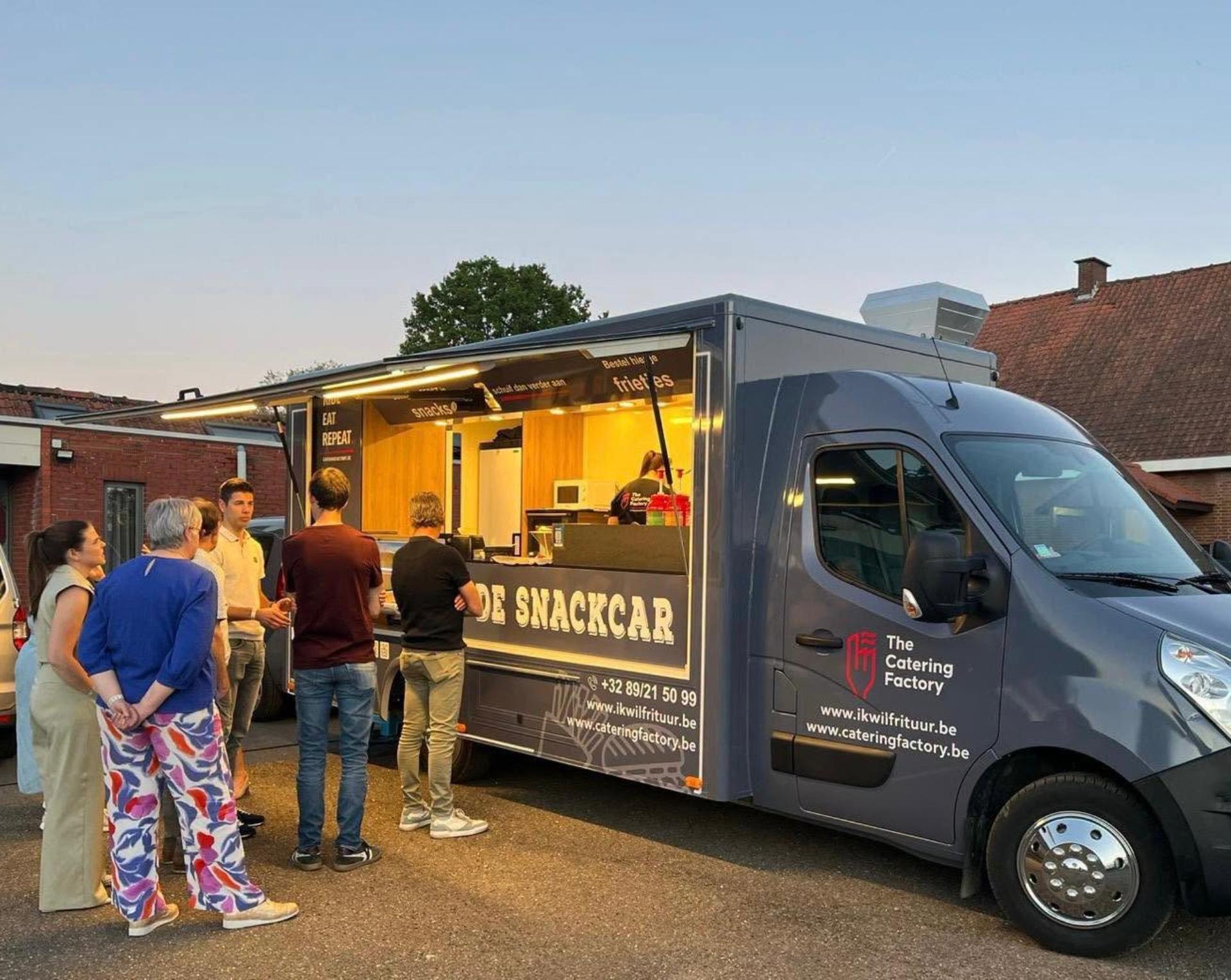 Mobiele snackcar voor evenementen